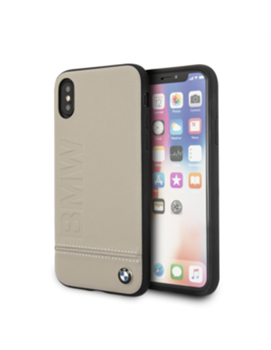 BMW Signature Logo Imprint Hard Case Taupe Ipx Original BMW Signature Logo Imprint Hard Case Taupe Ipx Original