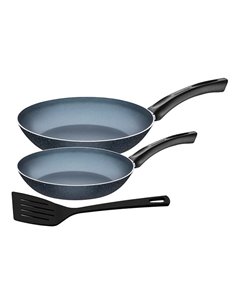 Juego De Sartenes Praga Azul 3 Piezas 27899149 Tramontina